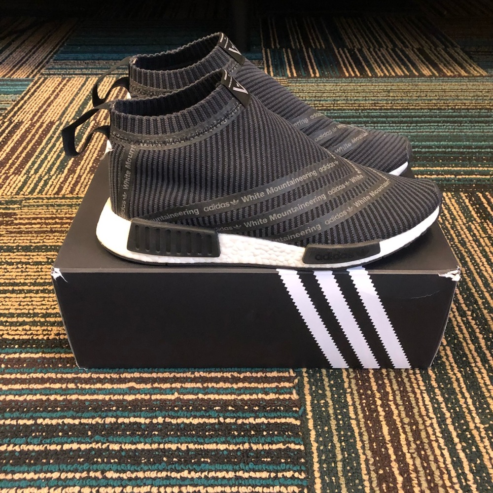 NMD White Mountaineering Sneakers (US 11)